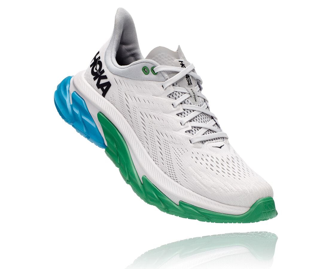 Hoka One One Clifton Edge South Africa - Womens Road Running Shoes - Green,JNSWK-7085